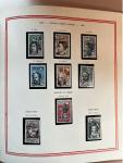 Stamp of France » Collections 1849-1971, dans 2 albums à feuilles mobiles, collection