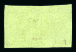 Stamp of Switzerland / Schweiz » Kantonalmarken » Genf 1843, Doppelgenf, in frischer Farbe, allseits breitrandig geschnitten