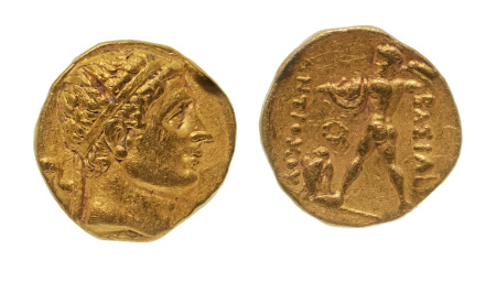 Stamp of Coins » Ancients and Miscellaneous Greco-Bactrian Kingdom, Diodotus I Soter (c. 255-235 BC), AV stater 8.33 g.