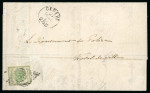 Stamp of Switzerland / Schweiz » Kantonalmarken » Genf 1849, Genfer Ganzsachenausschnitt