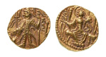 Stamp of Coins » Kushan Kushanas, Vasudeva II, c. 275-300, AV dinar, 7.85 g. (20 mm). Ardoksho