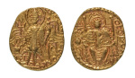 Stamp of Coins » Kushan Kushanas, Vasudeva II, c. 275-300, AV dinar, 7.77 g. Ardoksho