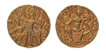 Stamp of Coins » Kushan Kushanas, Shaka, c. mid-4th century, AV dinar, 7.70 g. Ardoksho