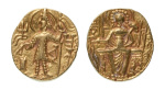 Stamp of Coins » Kushan Kushanas, Shaka, c. mid-4th century, AV dinar, 7.79 g. Ardoksho
