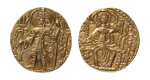 Stamp of Coins » Kushan Kushanas, Shaka, c. mid-4th century, AV dinar, 7.72 g. Ardoksho