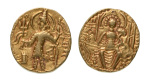 Stamp of Coins » Kushan Kushanas, Shaka, c. mid-4th century, AV dinar, 7.72 g. Ardoksho