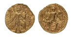 Stamp of Coins » Kushan Kushanas, Shaka, c. mid-4th century, AV dinar, 7.69 g. Ardoksho
