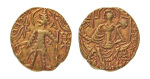 Stamp of Coins » Kushan Kushanas, Shaka, c. mid-4th century, AV dinar, 7.69 g. Ardoksho