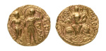 Stamp of Coins » Gupta Gupta Empire, Chandragupta I, c. 319-335, AV dinar, 7.35 g. King and Queen