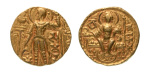 Stamp of Coins » Gupta Gupta Empire, Samudragupta, c. 335-375, AV dinar, 7.56 g. Javelin