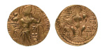 Stamp of Coins » Gupta Gupta Empire, Samudragupta, c. 335-375, AV dinar, 7.71 g. Javelin