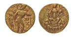 Stamp of Coins » Gupta Gupta Empire, Samudragupta, c. 335-375, AV dinar, 7.47 g. Battle Axe