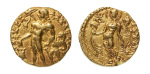 Stamp of Coins » Gupta Gupta Empire, Chandragupta II, c. 380-413, AV dinar, 7.73 g. Parasol