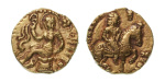 Stamp of Coins » Gupta Gupta Empire, Kumaragupta I, c. 415-455, AV dinar, 8.04 g. Horseman
