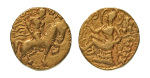 Stamp of Coins » Gupta Gupta Empire, Chandragupta II, c. 380-413, AV dinar, 7.36 g. Horseman