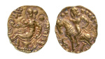 Stamp of Coins » Gupta Gupta Empire, Chandragupta II, c. 380-413, AV dinar, 7.93 g. Horseman