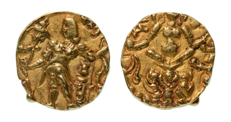 Stamp of Coins » Gupta Gupta Empire, Chandragupta II, c. 380-413, AV dinar, 7.71 g. Archer