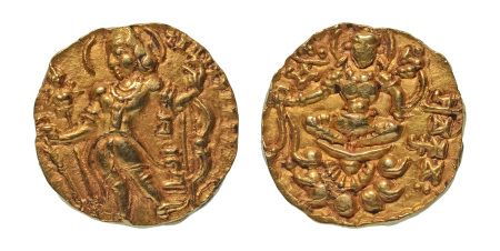 Stamp of Coins » Gupta Gupta Empire, Chandragupta II, c. 380-413, AV dinar, 7.83 g. Archer
