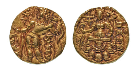 Stamp of Coins » Gupta Gupta Empire, Chandragupta II, c. 380-413, AV dinar, 7.98 g. Archer