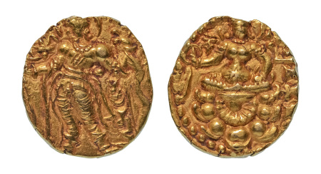 Stamp of Coins » Gupta Gupta Empire, Chandragupta II, c. 380-413, AV dinar, 8.14 g. Archer