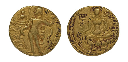 Stamp of Coins » Gupta Gupta Empire, Chandragupta II, c. 380-413, AV dinar, 7.59 g. Archer