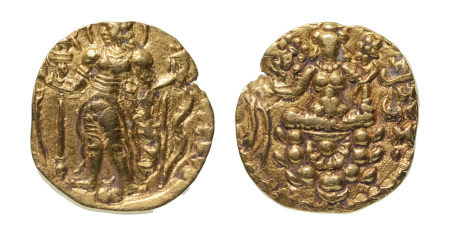 Stamp of Coins » Gupta Gupta Empire, Chandragupta II, c. 380-413, AV dinar, 8.08 g. Archer