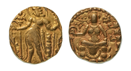 Stamp of Coins » Gupta Gupta Empire, Chandragupta II, c. 380-413, AV dinar, 8.26 g. Archer