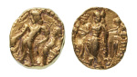 Stamp of Coins » Gupta Gupta Empire, Chandragupta II, c. 380-413, AV dinar, 7.77 g. Parasol