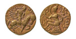 Stamp of Coins » Gupta Gupta Empire, Chandragupta II, c. 380-413, AV dinar, 7.87 g. Horseman