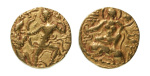 Stamp of Coins » Gupta Gupta Empire, Chandragupta II, c. 380-413, AV dinar, 7.71 g. Lion slayer