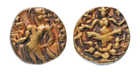 Stamp of Coins » Gupta Gupta Empire, Kumaragupta I, c. 415-455, AV dinar, 7.34 g. Archer