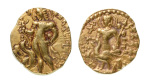 Stamp of Coins » Gupta Gupta Empire, Kumaragupta I, c. 415-455, AV dinar, 8.07 g. Kartikeya
