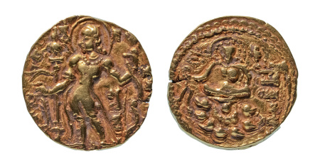 Stamp of Coins » Gupta Gupta Empire, Skandagupta, c. 455-467, AV dinar, 8.66 g. Archer