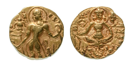 Stamp of Coins » Gupta Gupta Empire, Skandagupta, c. 455-467, AV dinar, 8.47 g. Archer