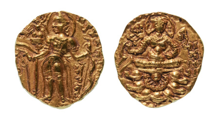 Stamp of Coins » Gupta Gupta Empire, Skandagupta, c. 455-467, AV dinar, 9.28 g. Archer