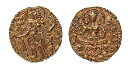 Stamp of Coins » Gupta Gupta Empire, Skandagupta, c. 455-467, AV dinar, 9.20 g. Archer