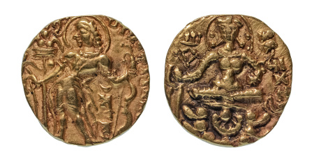 Stamp of Coins » Gupta Gupta Empire, Skandagupta, c. 455-467, AV dinar, 9.08 g. Archer