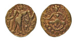 Stamp of Coins » Gupta Gupta Empire, Narasimhagupta, c. 495-530, AV dinar, 9.44 g. Archer