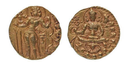 Stamp of Coins » Gupta Gupta Empire, Kumaragupta II, c. 473-476, AV dinar, 9.36 g. Archer
