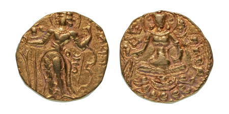 Stamp of Coins » Gupta Gupta Empire, Kumaragupta II, c. 473-476, AV dinar, 9.24 g. Archer