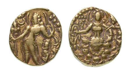 Stamp of Coins » Gupta Gupta Empire, Chandragupta II, 380-413, AV dinar, 8.32 g. Archer