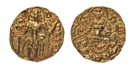 Stamp of Coins » Gupta Gupta Empire, Srivikrama-Vikramadityah, c. early-6th century, AV dinar, 9.37 g. Archer