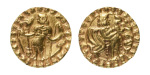 Stamp of Coins » Post-Gupta Post Gupta, Bengal, Samatata region, anonymous issue, c. 675-700, AV dinar, 5.61 g.
