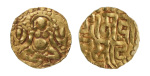 Stamp of Coins » Hindu coins of medieval India Kalachuris of Tripuri, Gangeya Deva, 1015-1040, AV dinar, 4.12 g.