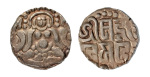 Stamp of Coins » Hindu coins of medieval India Kalachuris of Tripuri, Gangeya Deva, 1015-1040, AV dinar, 3.98 g.