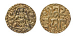Stamp of Coins » Hindu coins of medieval India Kalachuris of Tripuri, Gangeya Deva, 1015-1040, AV dinar, 4.02 g.