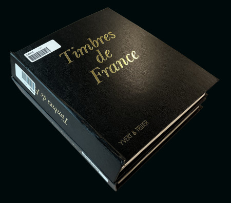 Stamp of France » Collections 1900-1996, dans deux reliures Yvert collection **/*/obl