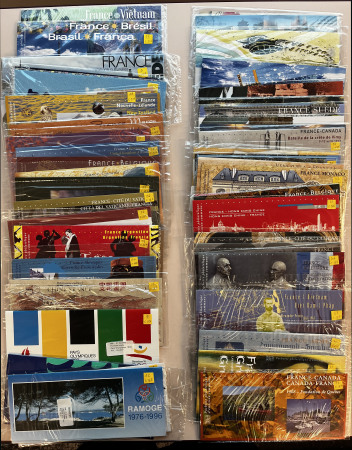 Stamp of France » Collections 1986-2017, Émissions Communes, ensemble de 55 fascicules