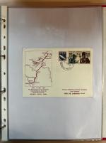 Stamp of Large Lots and Collections 1930-1990, collection of 90 covers, postcards and meetings