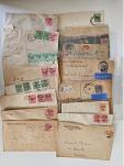 Stamp of Ireland » 1922-35 Overprint Collections 1922-1925 Mixed accumulation of over 240 overprint covers and cards, mostly with an array of different frankings making up the 2d rate, some useful and attractive printed advertising envelopes present, a few ovpt flaws a